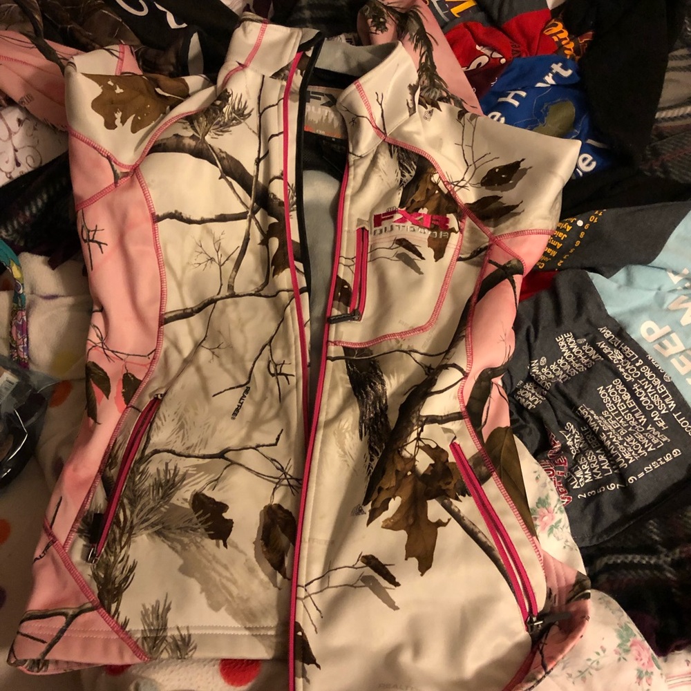 FXR Pink Camo Jacket